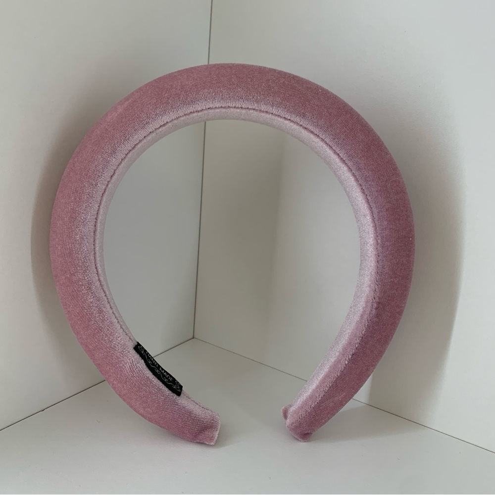 Pink Velvet Headband